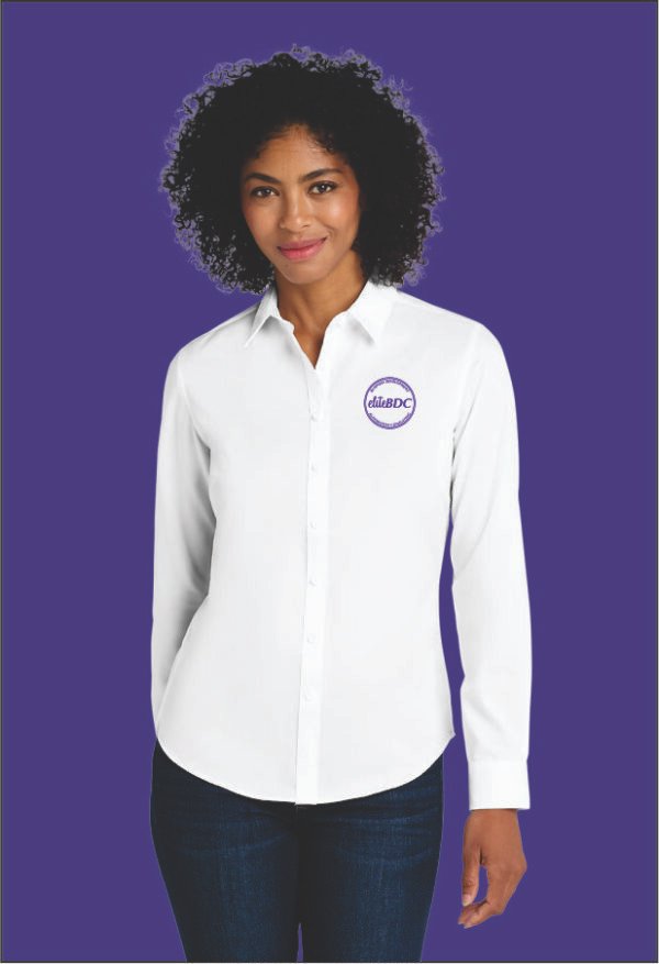L663 Port Authority Women's SuperPro Twill - Button Down Dress Shirts - Image 5